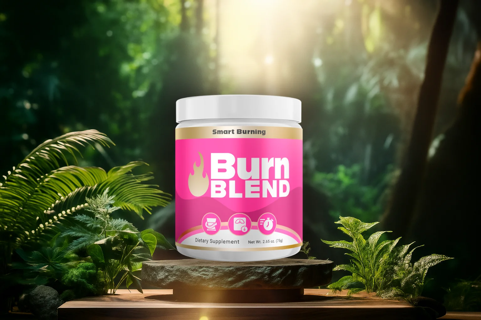 Burn Blend banner